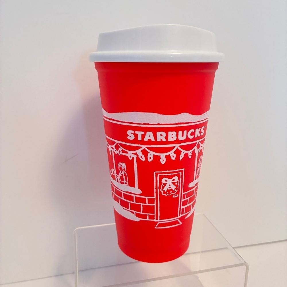 Starbucks 2025 Reusable Red Holiday Cup Limited Edition